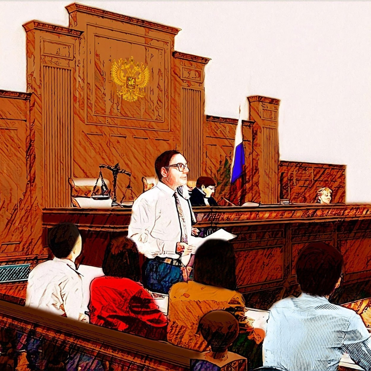 Растровая работа для сайта Московской коллегии адвокатов