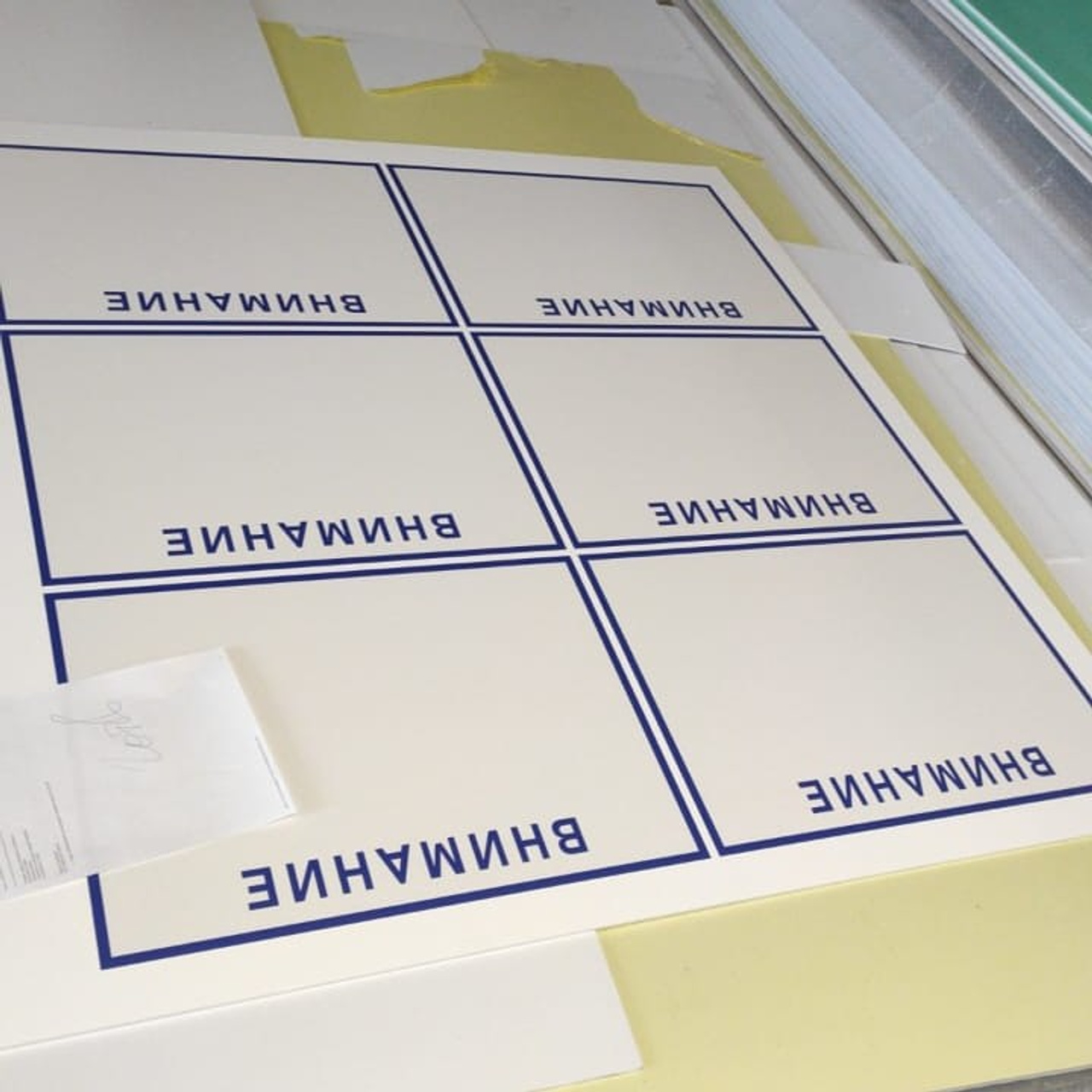 ПВХ 5 мм прямая печать