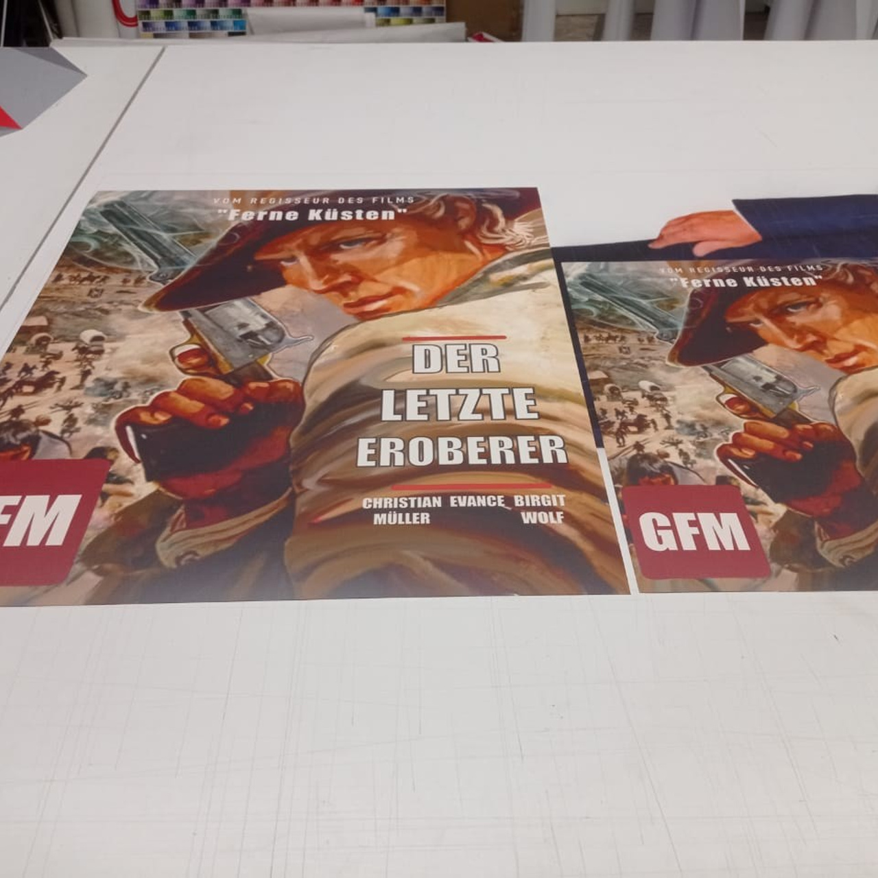 Печать на постерной бумаге 200 мг