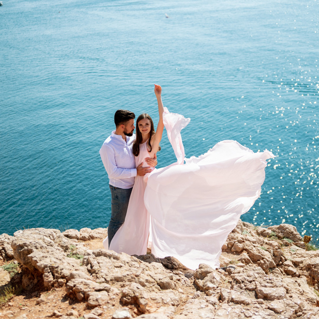 Слава и Лена в Балаклаве. Фототуры, обучение, фотограф Анастасия Забелина в Крыму и Севастополе