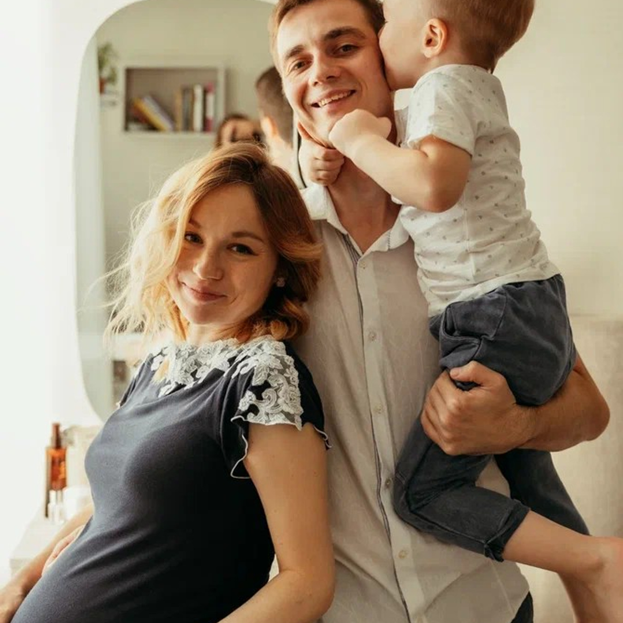 Фотосъемка беременности (Домашняя съемка)