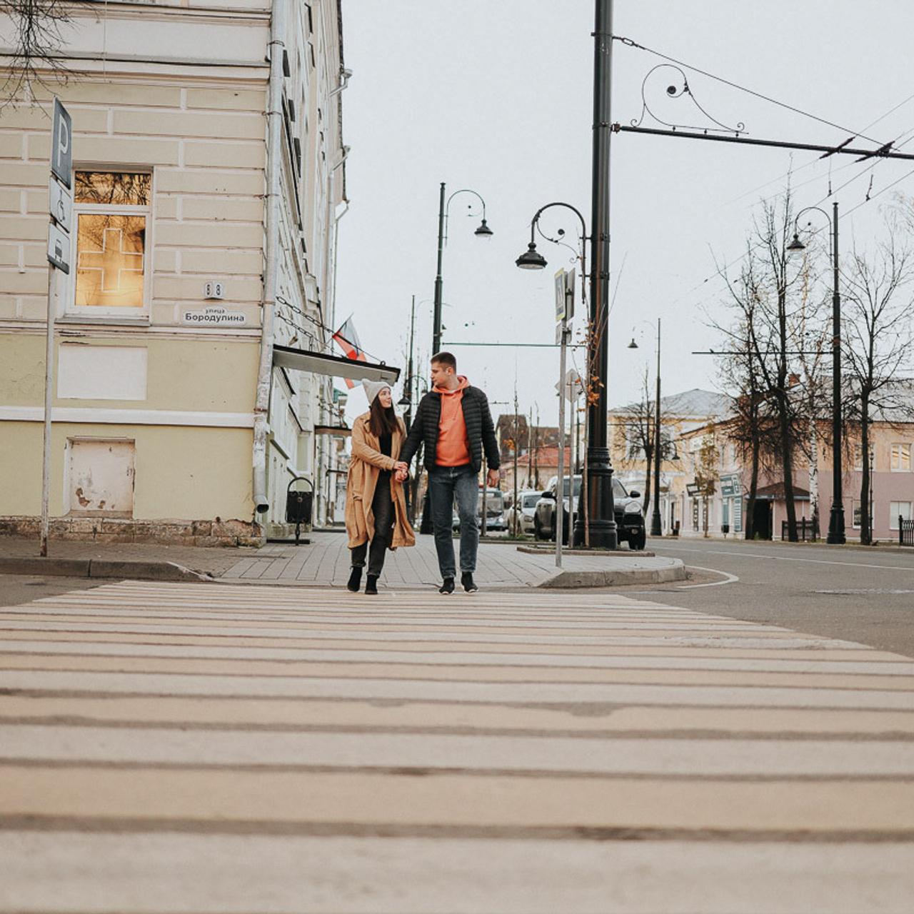 лайфстайл прогулка Сережи и Дины