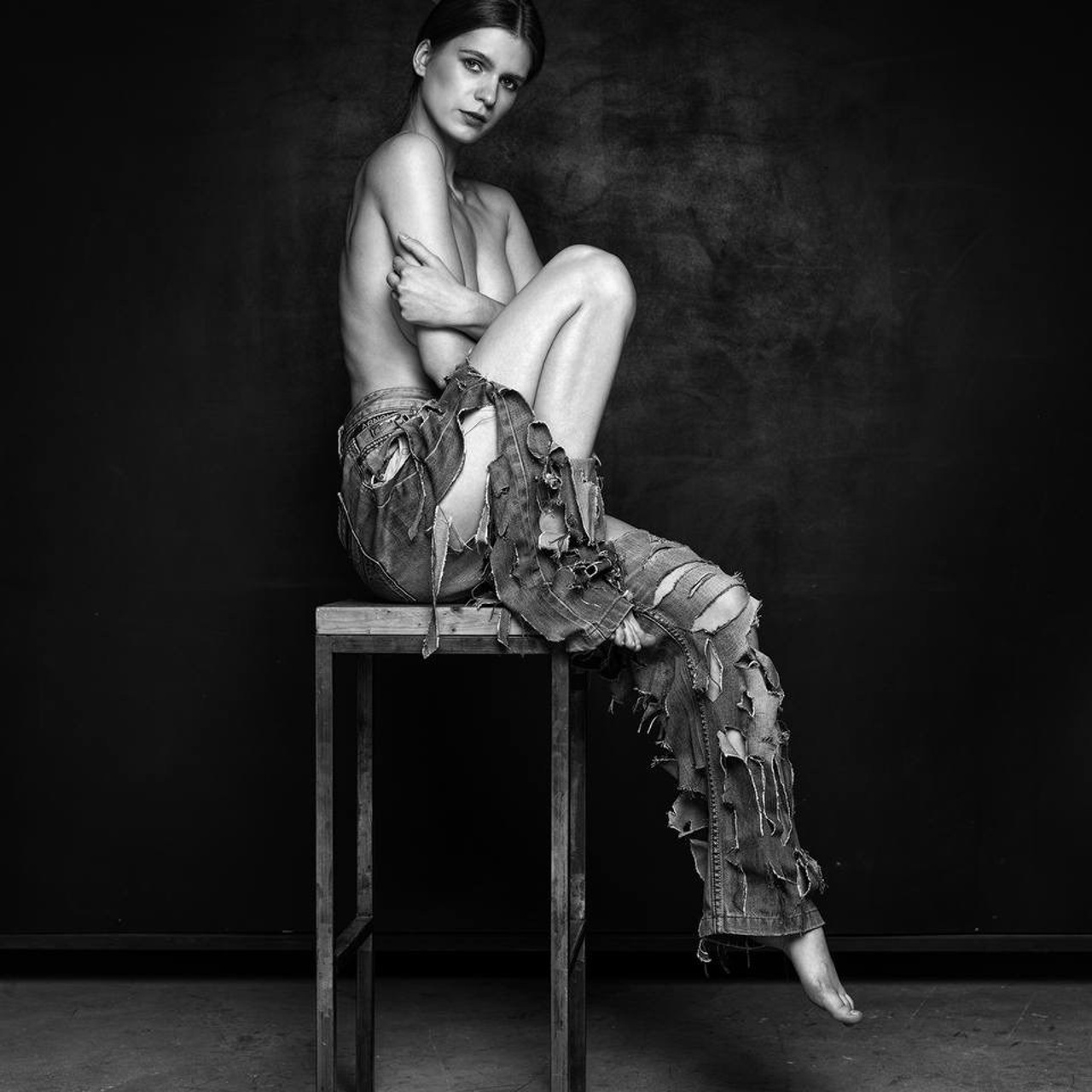 Съёмка в студии. Art photographer in Moscow