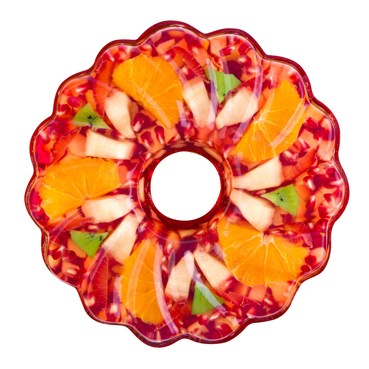 Fruit-jello: съемка желейных тортов