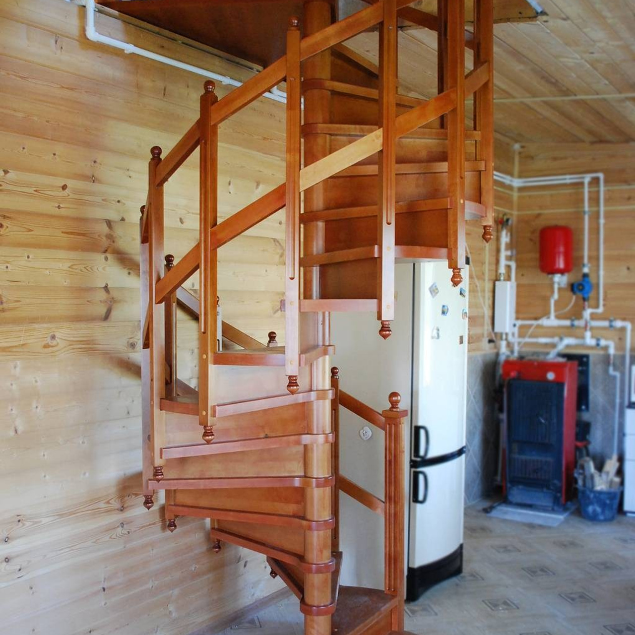 Лестница винтовая L08. Стильная домашняя мебель