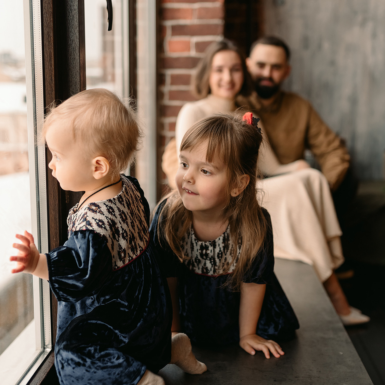 Катя и её семья