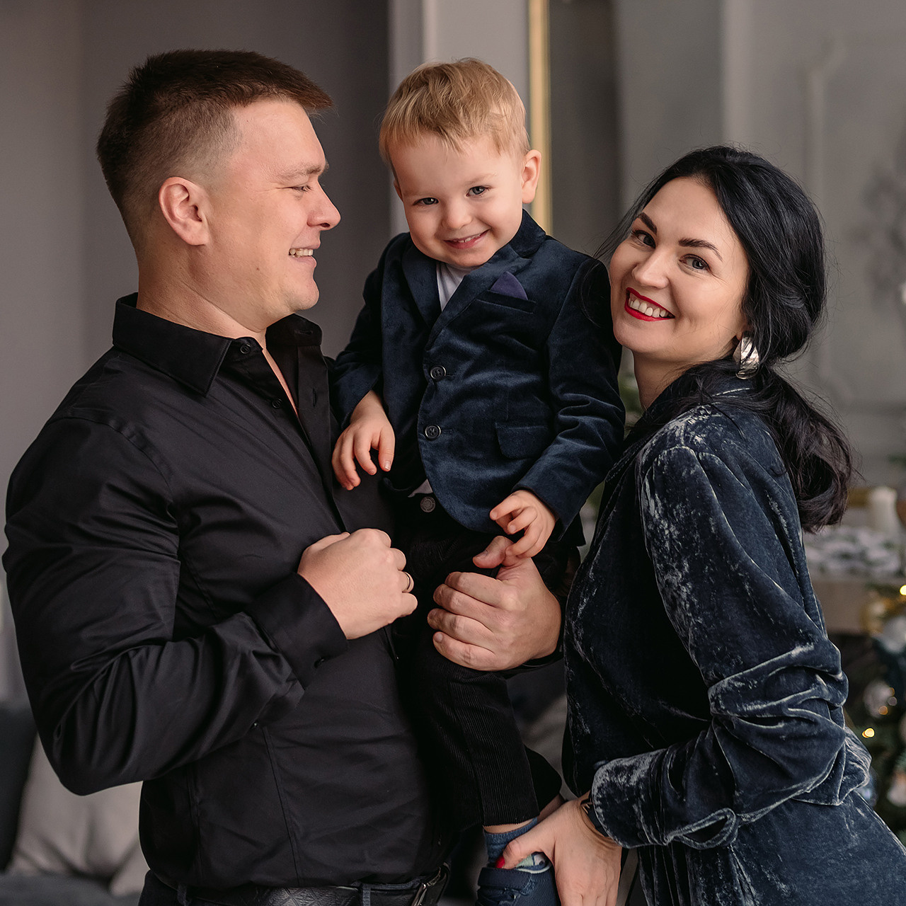 Артур, Людмила и Арсений Артурович