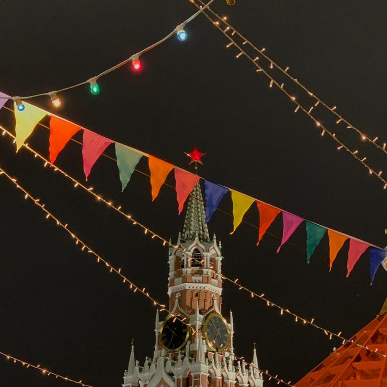 Москва, Новый год 2021-2022.