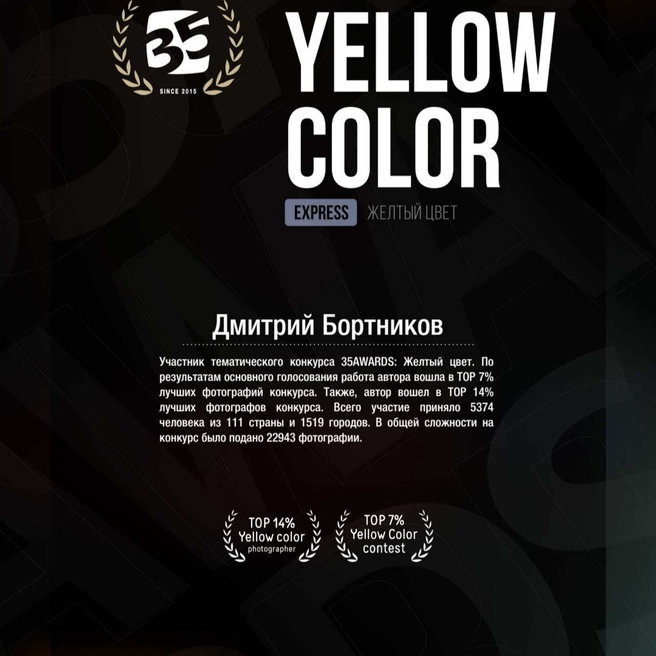 Достижения. Фотограф-ретушер Дмитрий Бортников