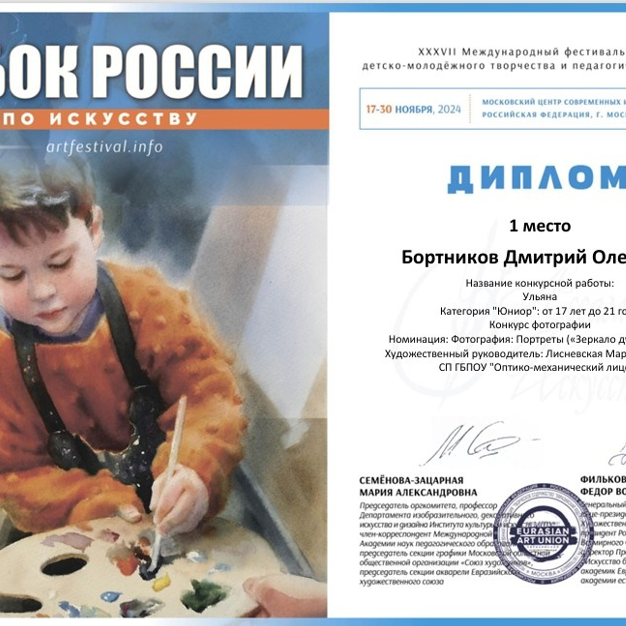 Достижения. Фотограф-ретушер Дмитрий Бортников
