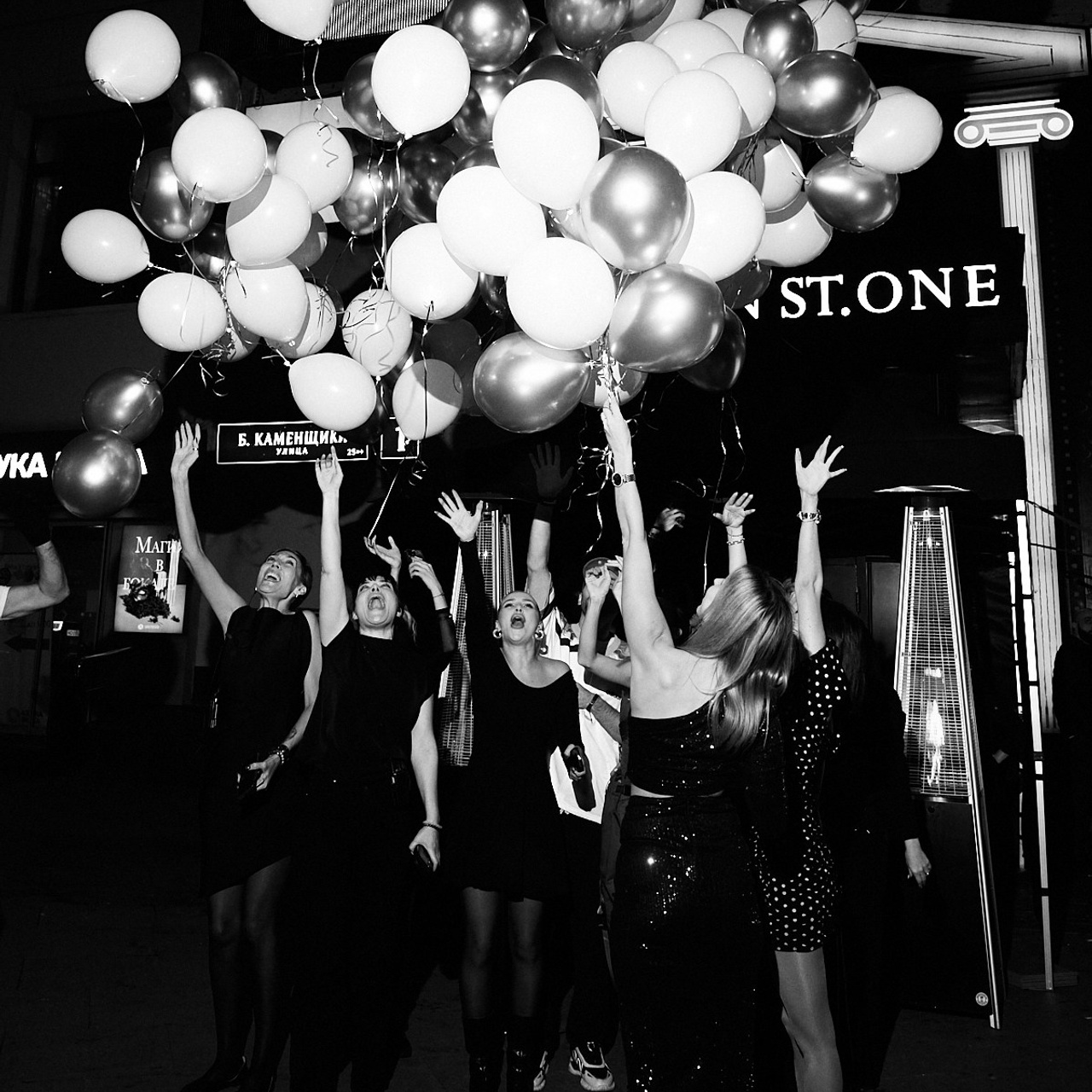 Репортаж из клуба «Mason» B&W