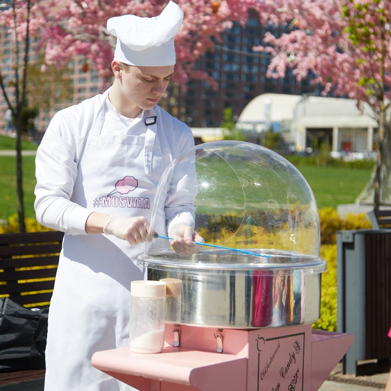 1 мая. Съемка для парка Ходынское Поле