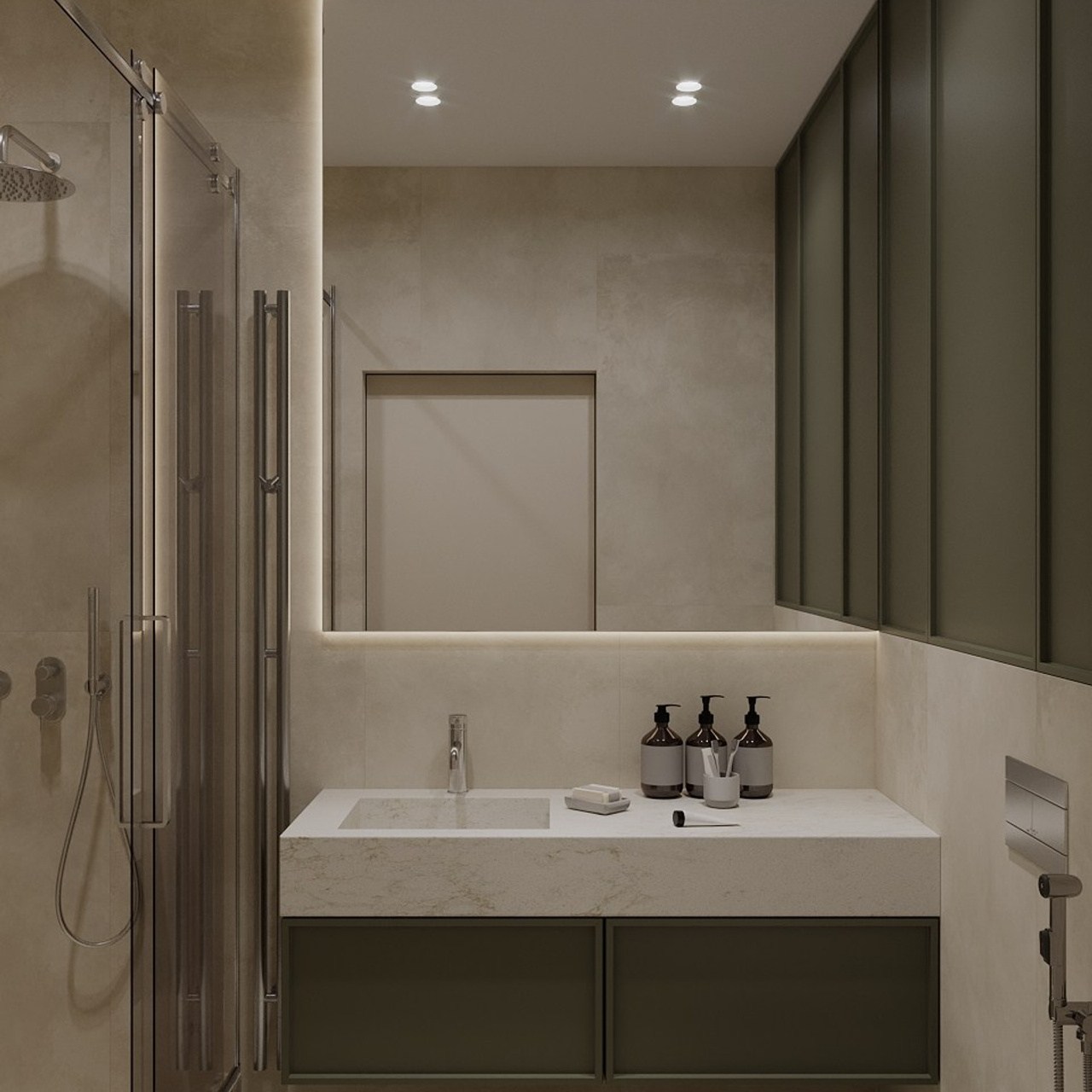 Санузел Полотенцесушитель