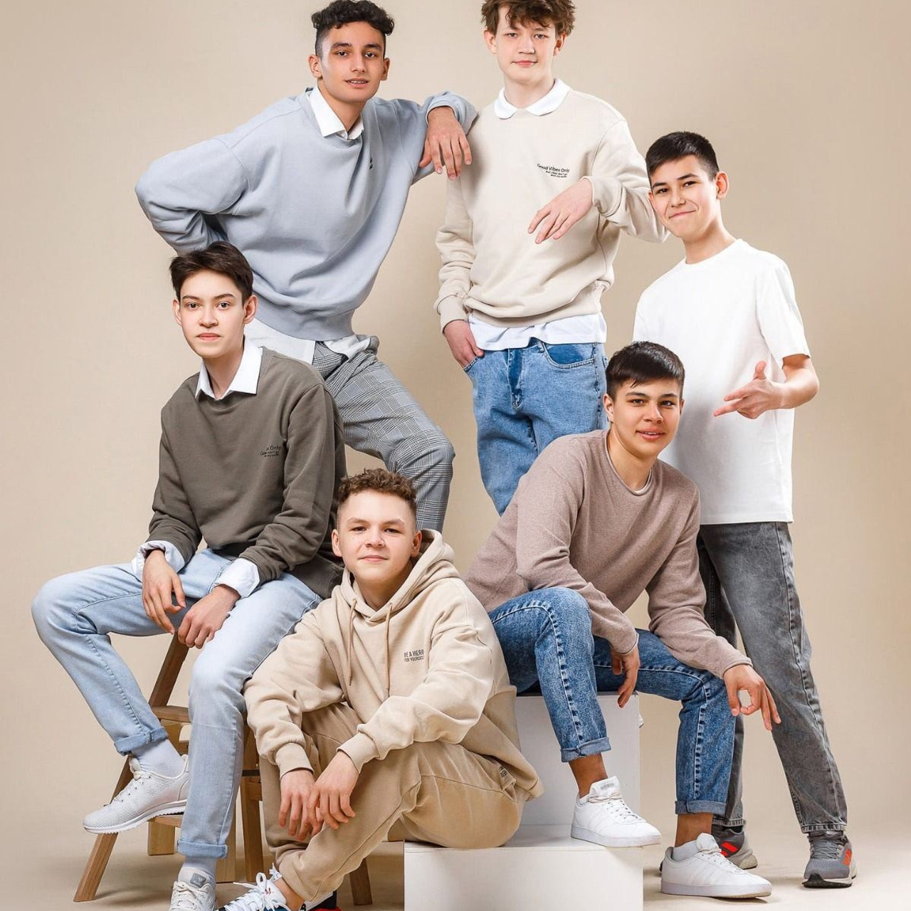 Съёмка в студии