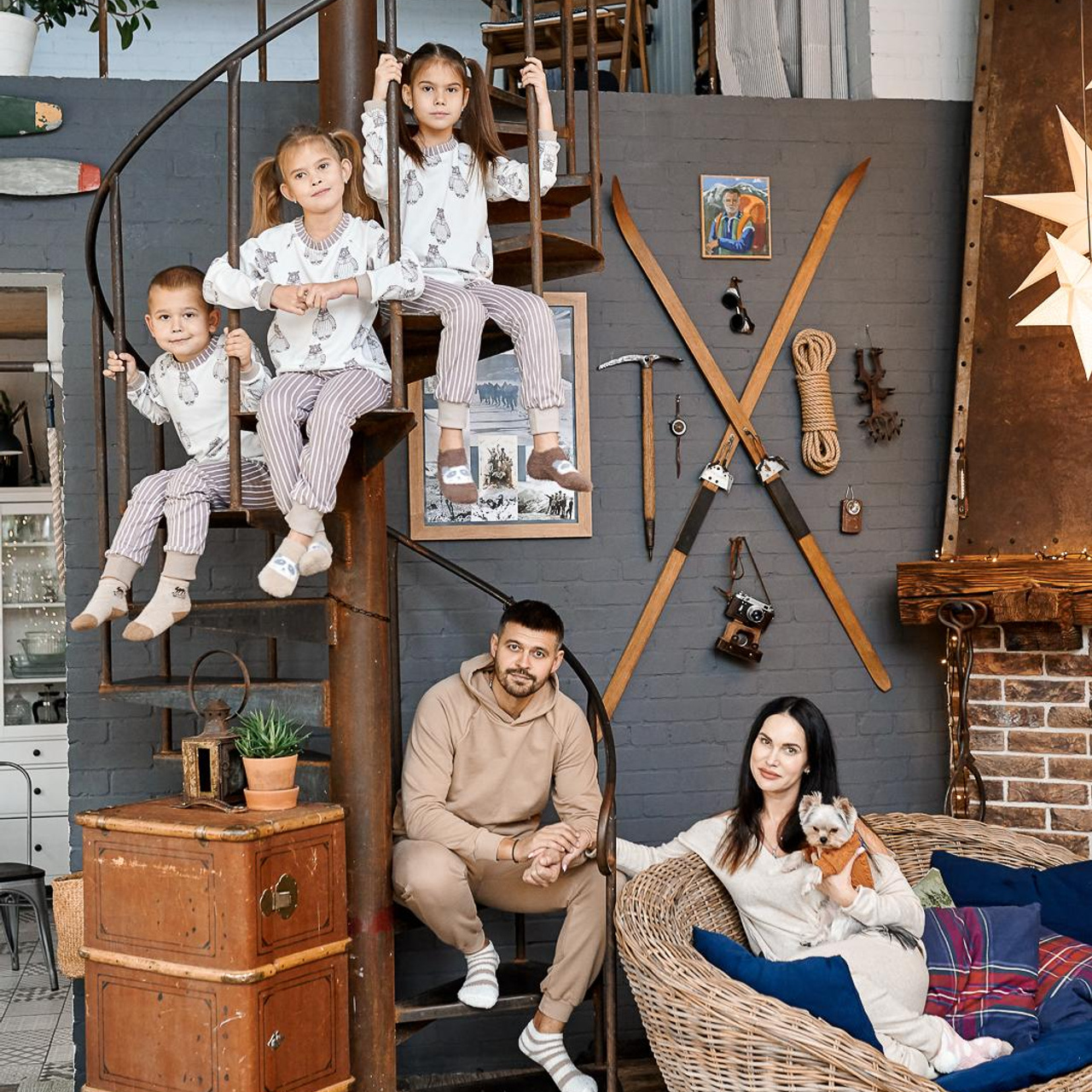 Новогоднная история. Свадебный и семейный фотограф Михаил Галабурдин и Анна Завадская. Рост