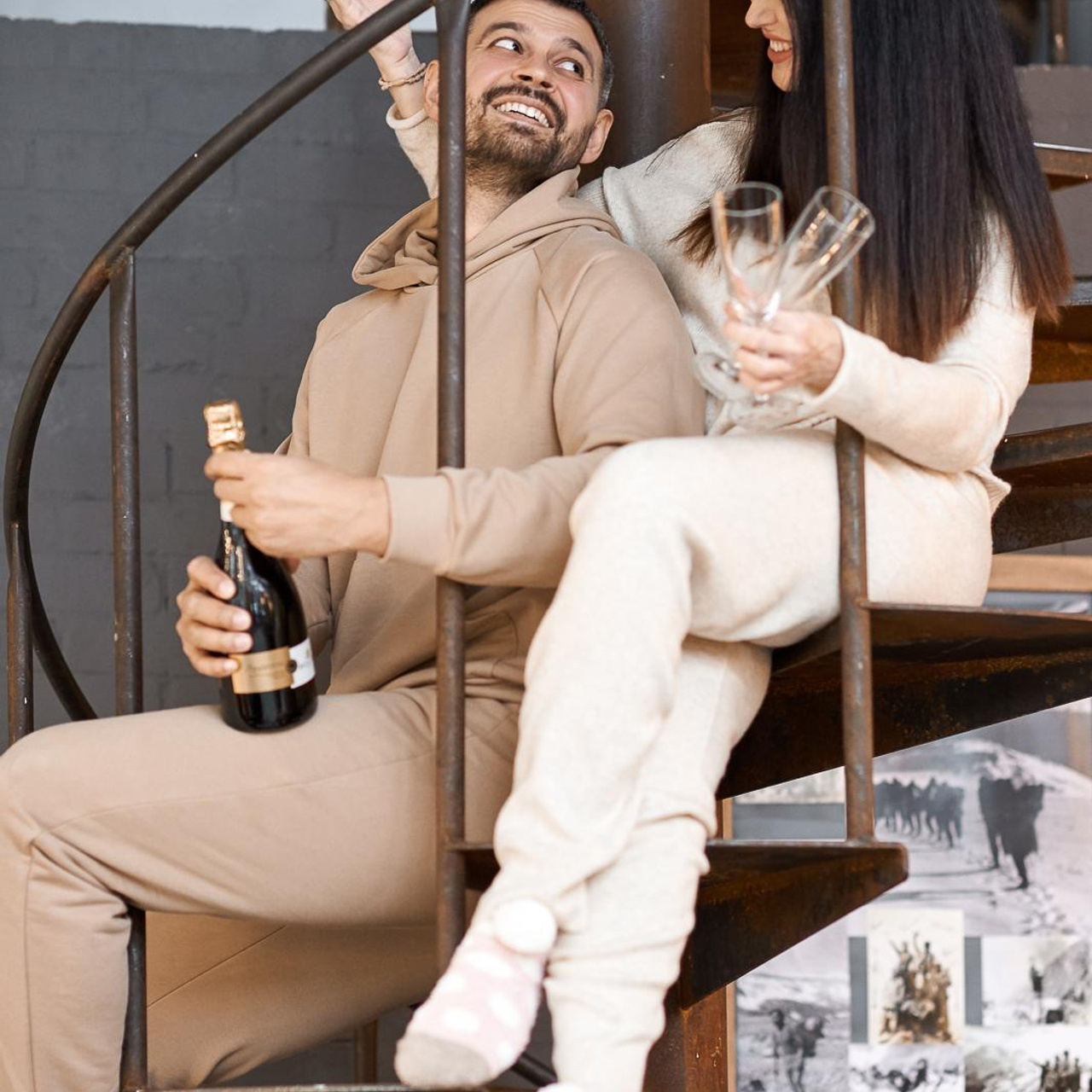 Новогоднная история. Свадебный и семейный фотограф Михаил Галабурдин и Анна Завадская. Рост