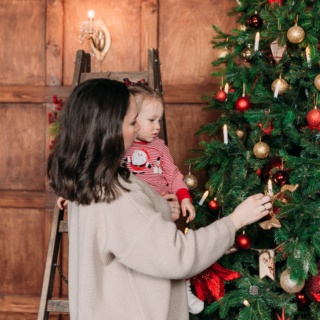 Новогодняя фотосессия. Филатовы