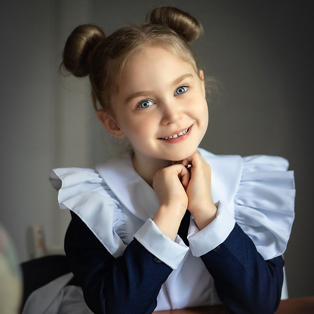 Портрет первоклашки для выпускного альбома