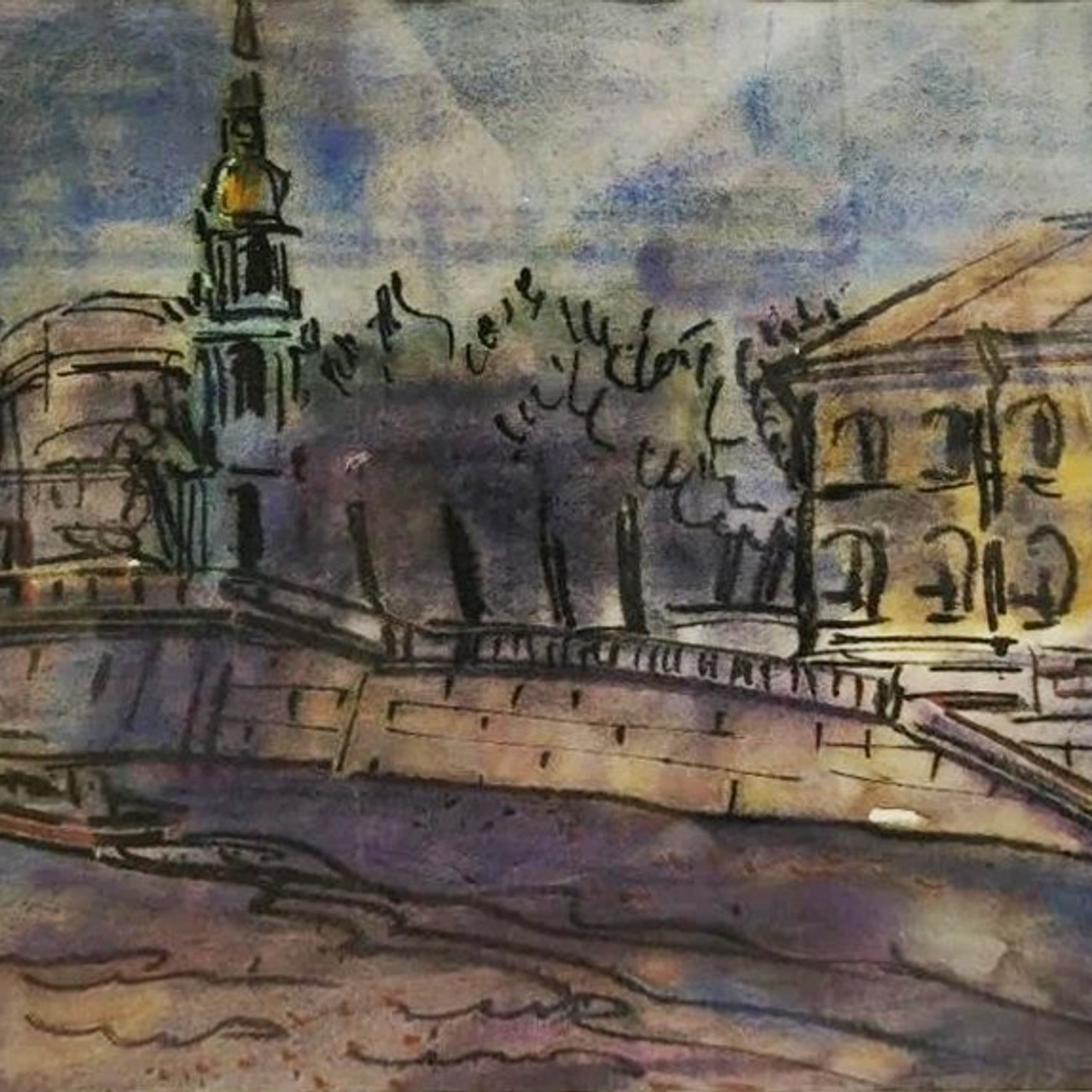 «Виды Санкт-Петербурга. Водная площадь»