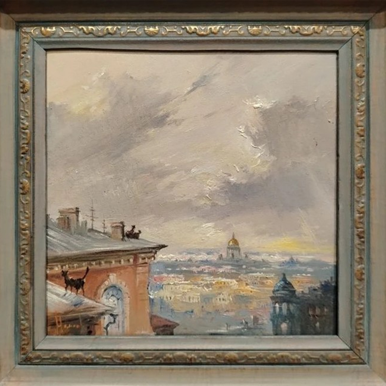 «Крыши Санкт_Петербурга». Artrostragallery.ru