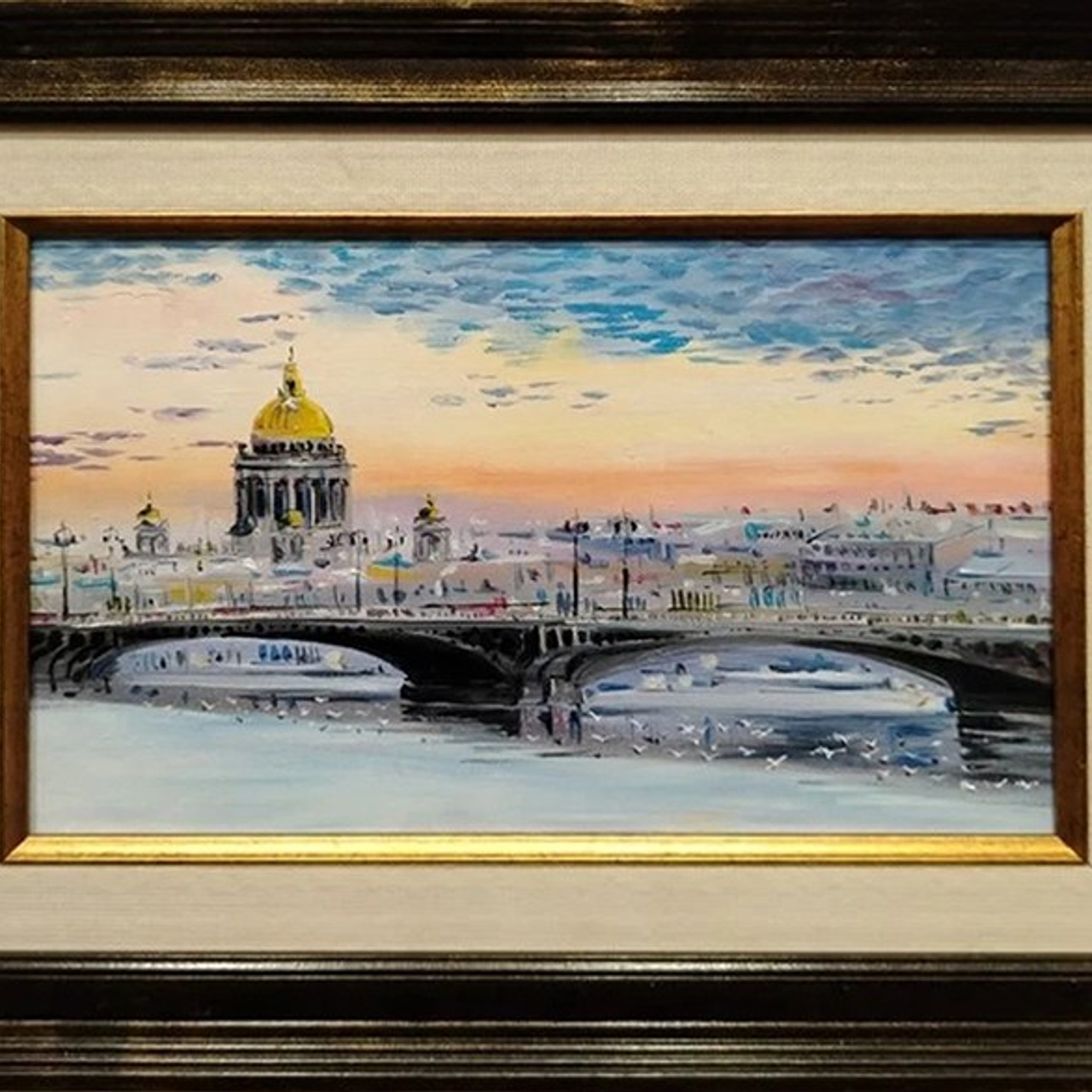 «Зима в Санкт-Петербурге». Artrostragallery.ru