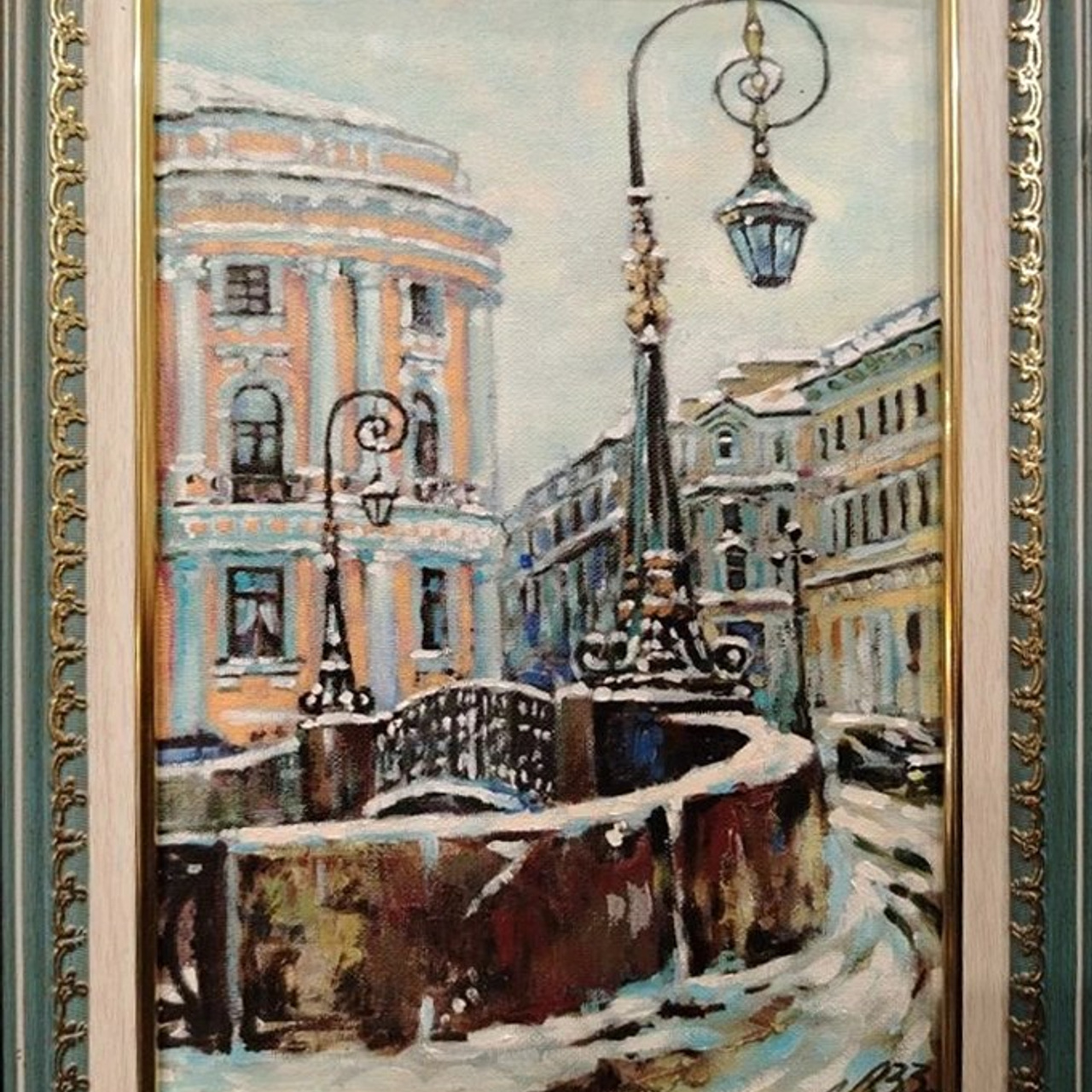 «Зима. Мойка. Кондитерская Вольфа и Беранже». Главная