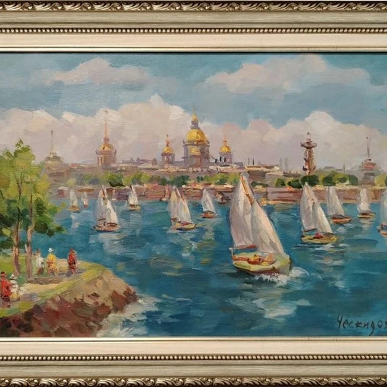 «Яхты в акватории Невы». Главная
