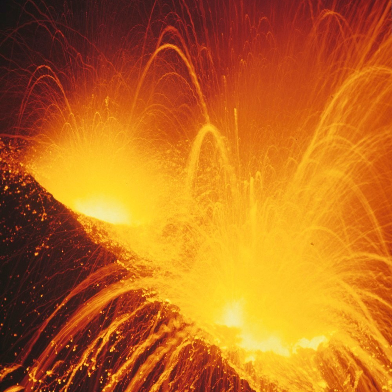 Камчатка. Извержения