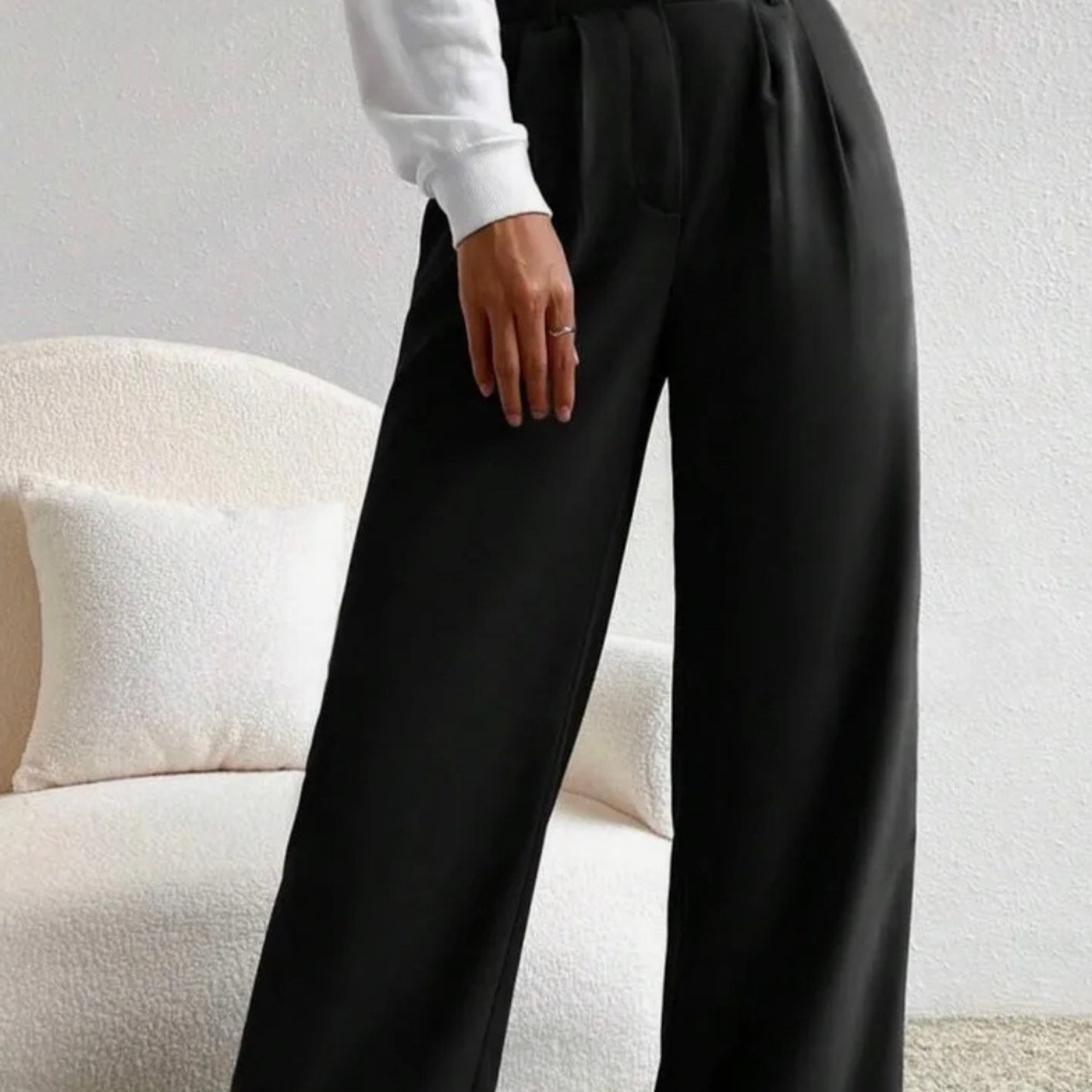 брюки черные