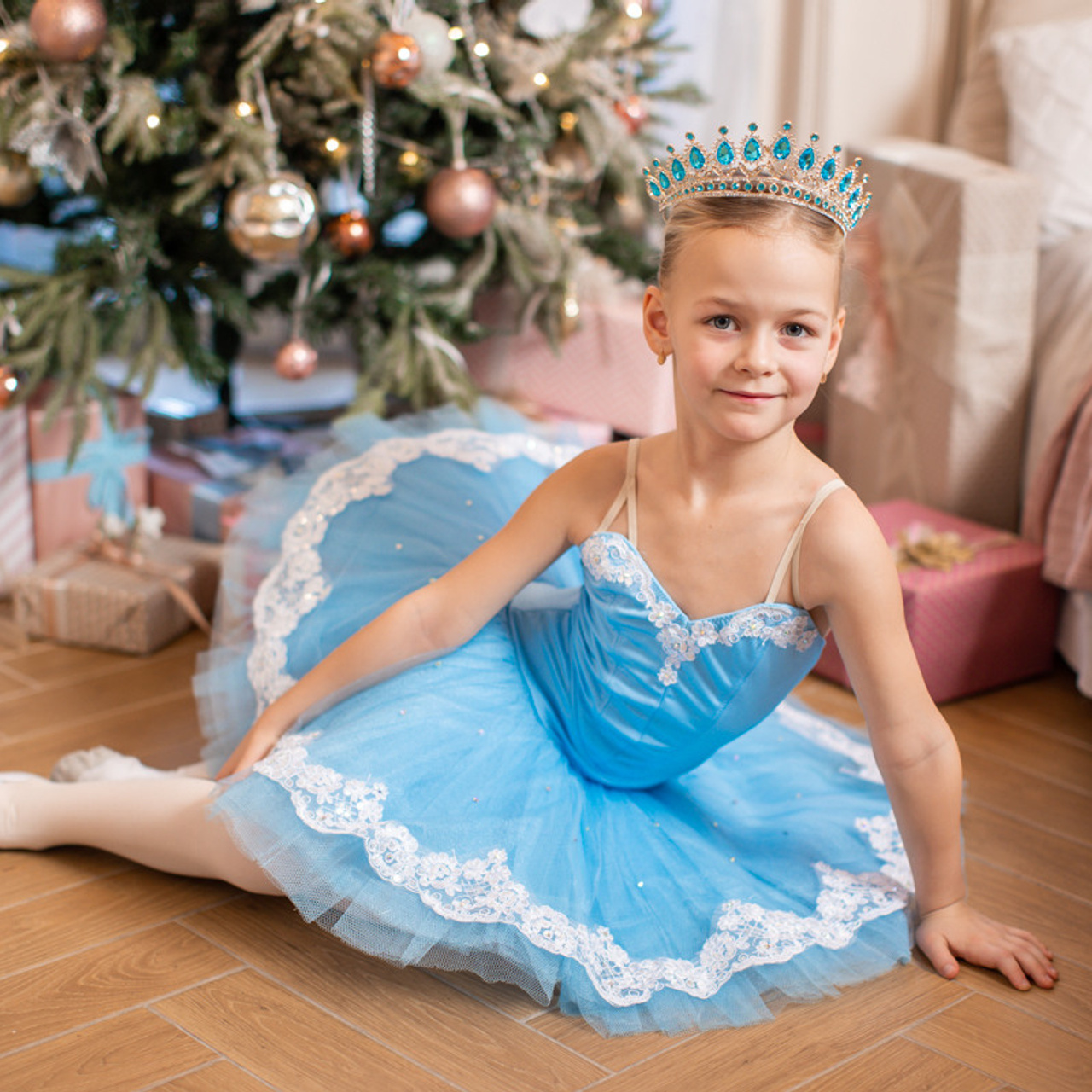 Диадемы голубые