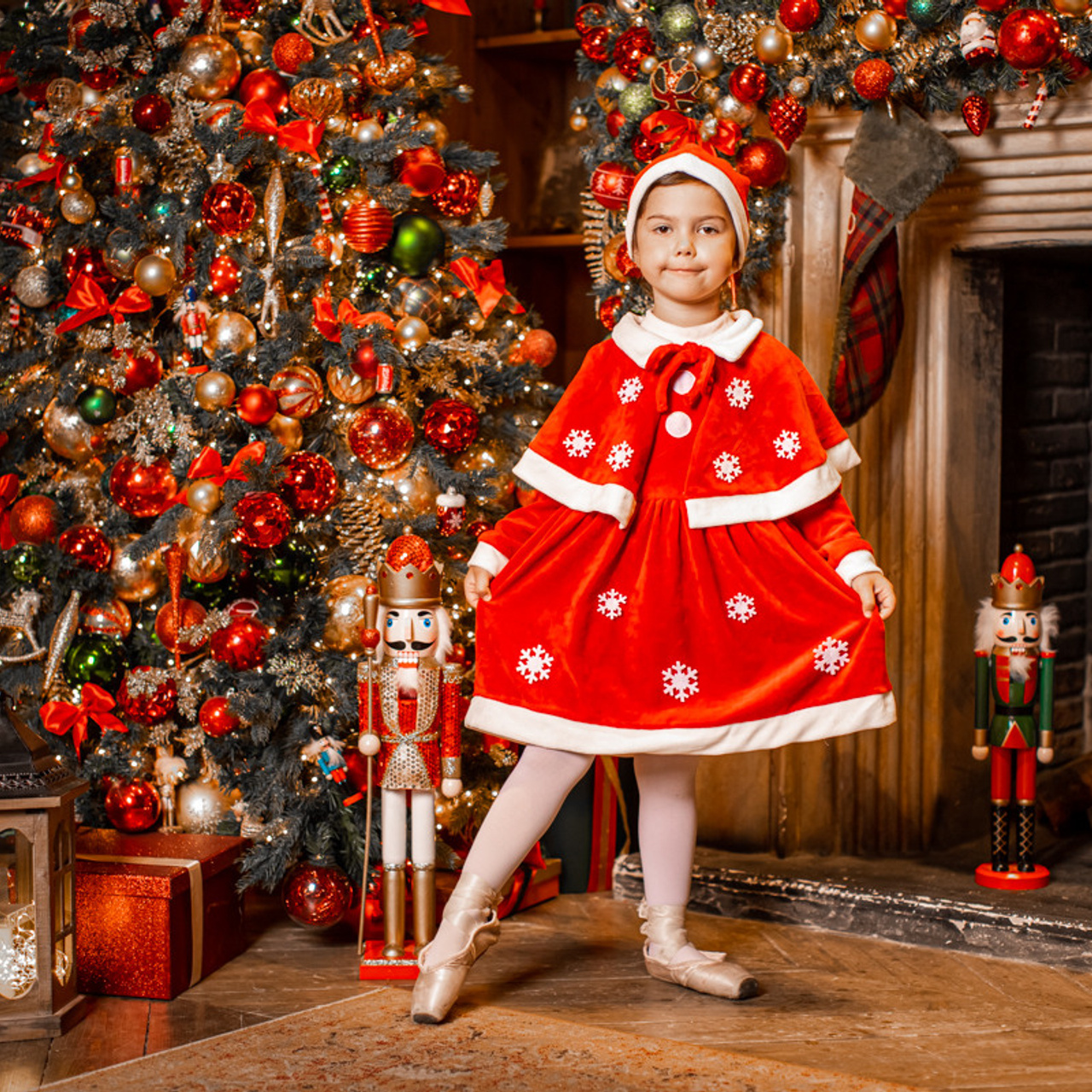 Новогоднее платье для деток :)