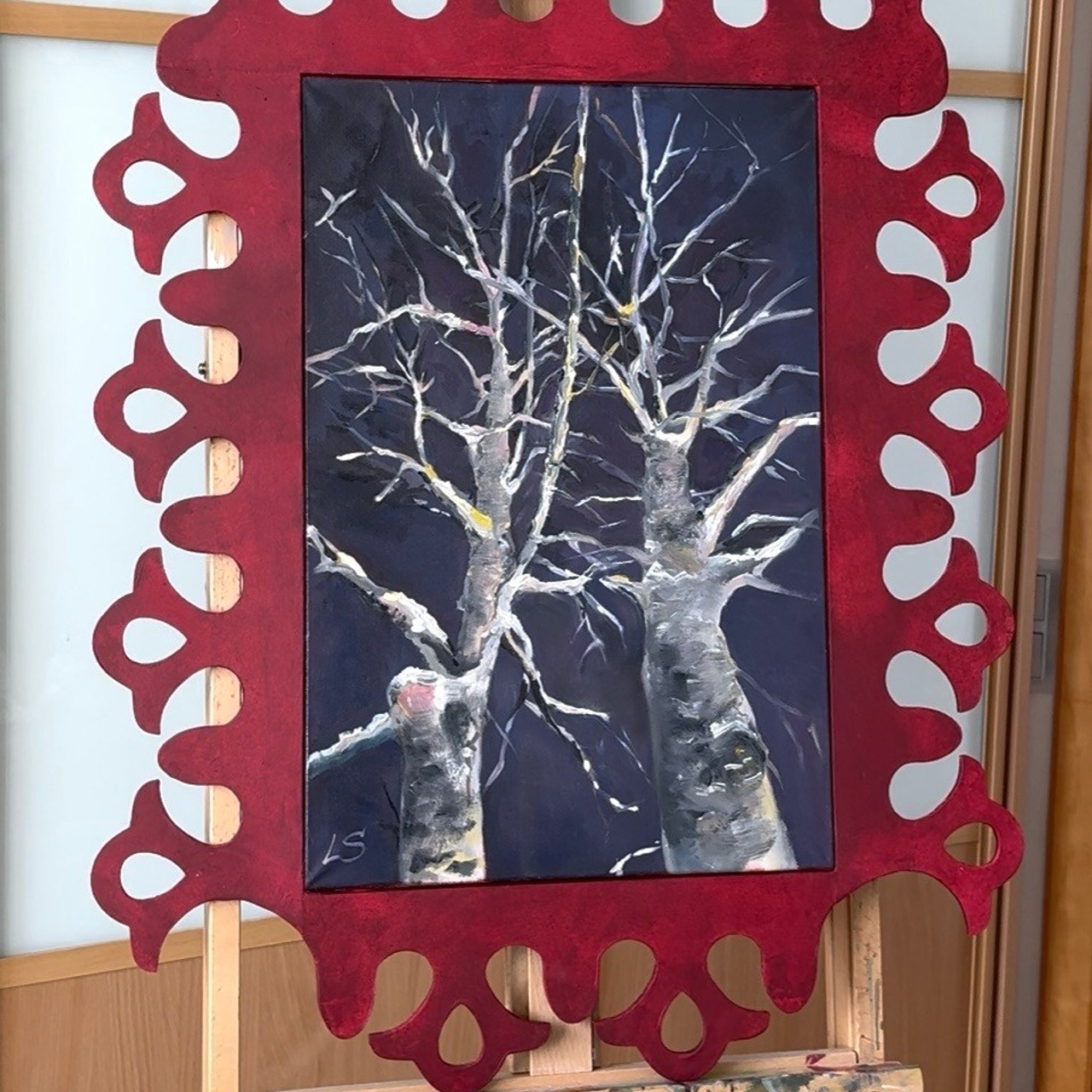 "Русская тоска", 70х90 см. Холст, масло, дерево. 72 000 руб. 