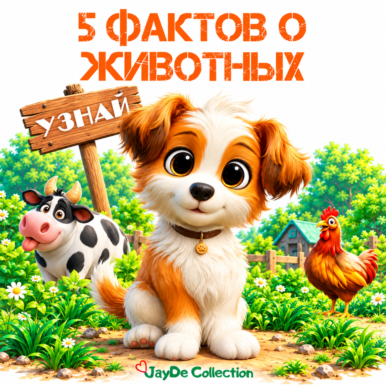 КОМБО-НАБОР «5 ФАКТОВ О ДОМАШНИХ ЖИВОТНЫХ»