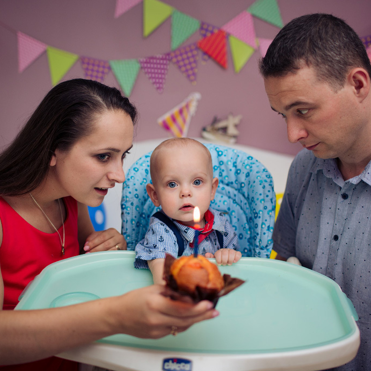 Фотосессия на первый день рождения Константина. Фотограф в Москве Татьяна Байкова