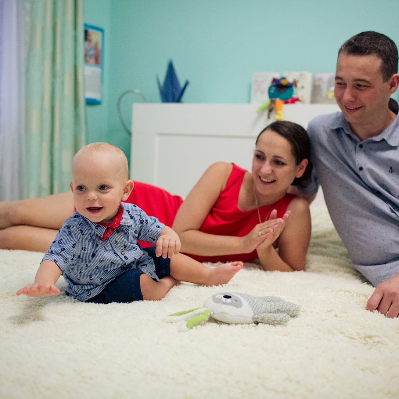 Фотосессия на первый день рождения Константина. Фотограф в Москве Татьяна Байкова