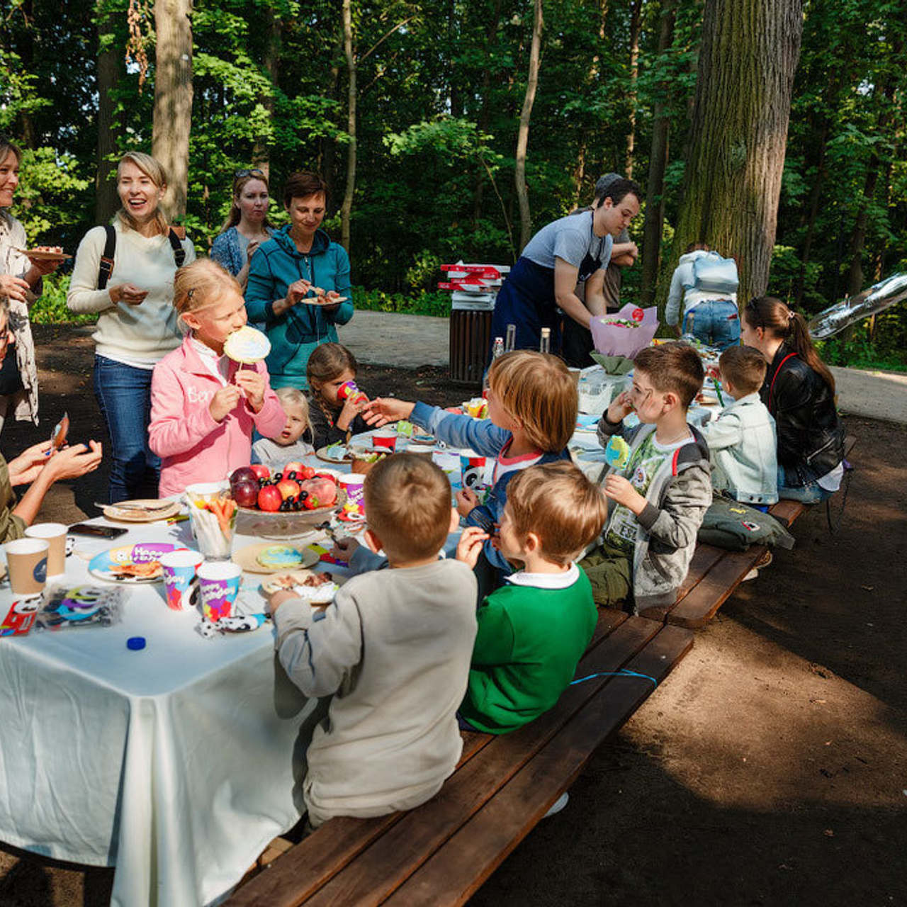 Детский день рождения в Панда-парке. Фотограф в Москве Татьяна Байкова