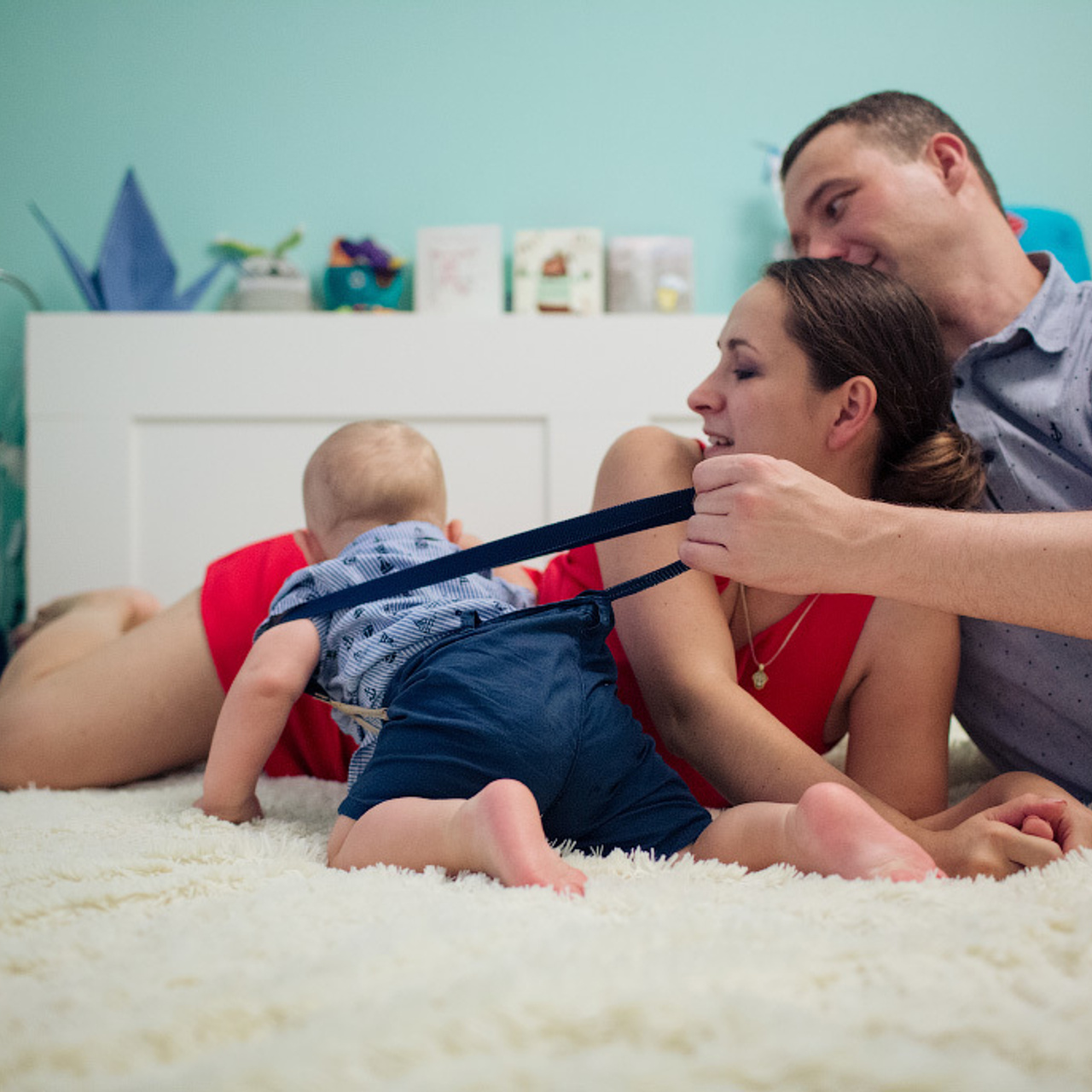 Фотосессия на первый день рождения Константина. Фотограф в Москве Татьяна Байкова