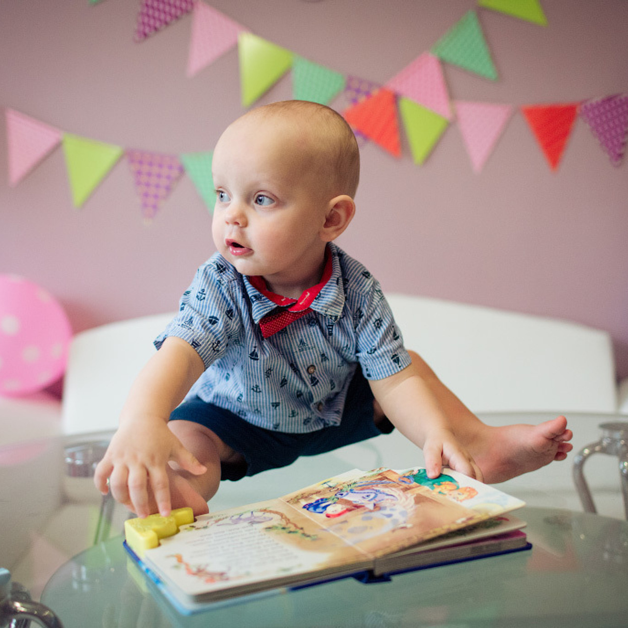 Фотосессия на первый день рождения Константина. Фотограф в Москве Татьяна Байкова