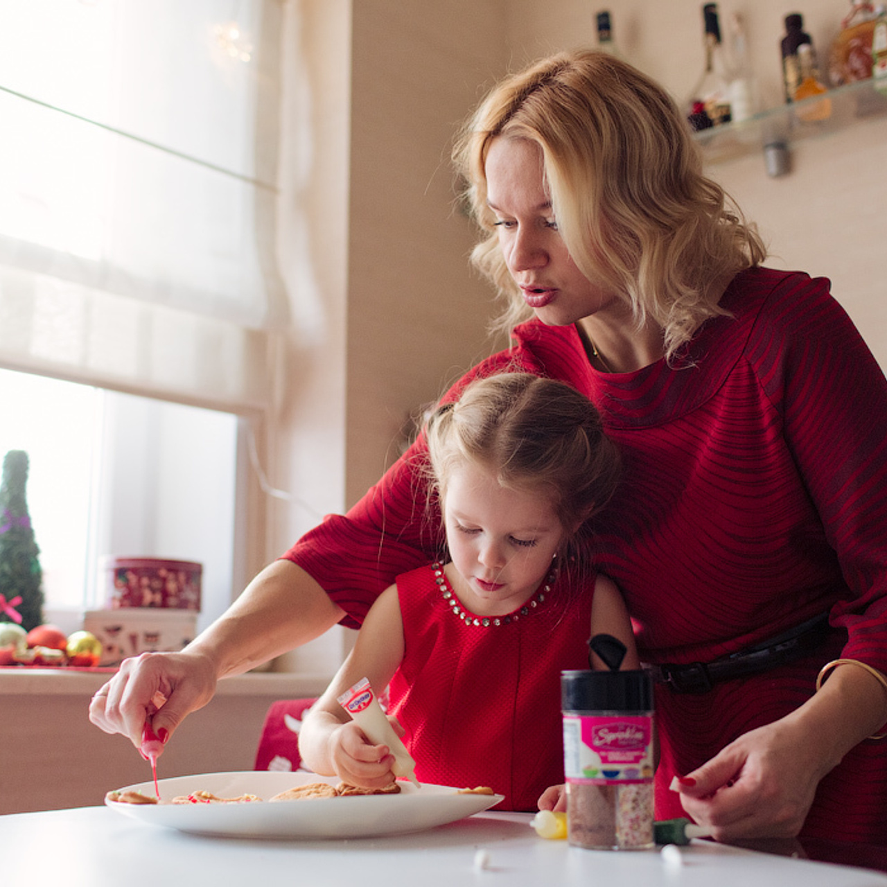 Домашняя новогодняя фотосессия. Фотограф в Москве Татьяна Байкова