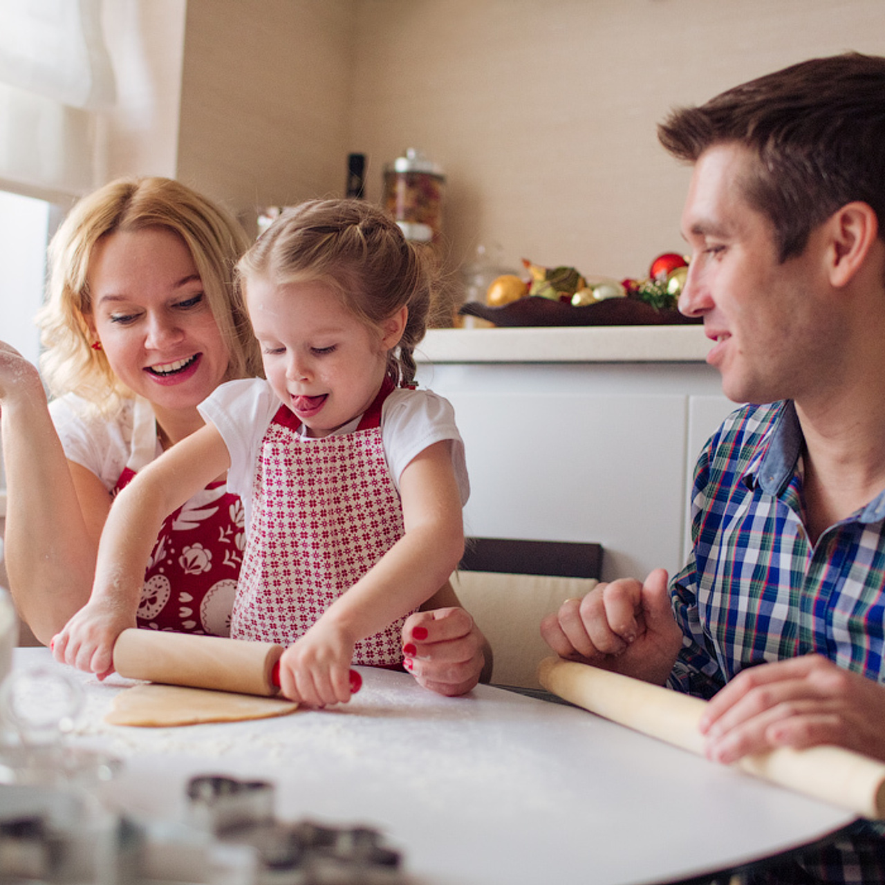Домашняя новогодняя фотосессия. Фотограф в Москве Татьяна Байкова