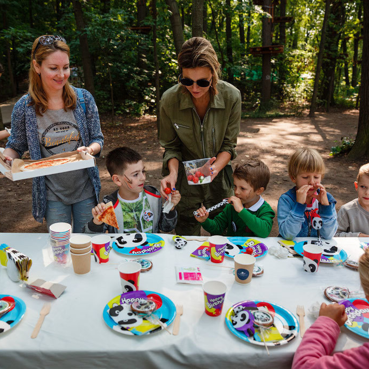 Детский день рождения в Панда-парке. Фотограф в Москве Татьяна Байкова