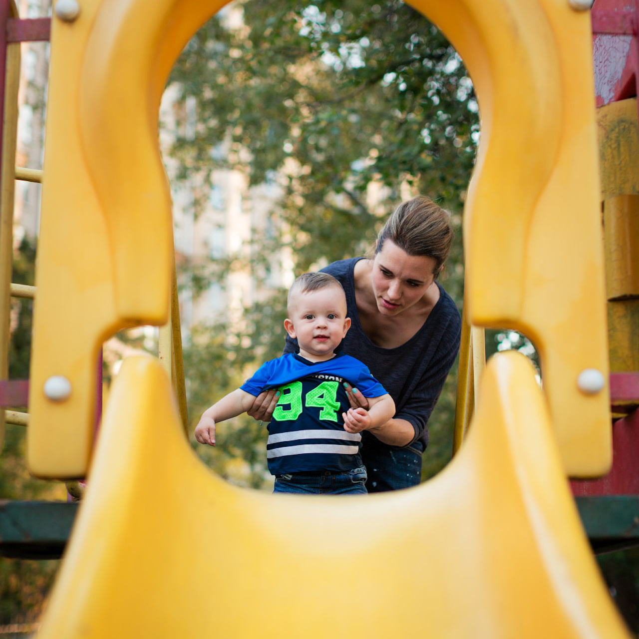 Семейная фотосессия в городе. Фотограф в Москве Татьяна Байкова