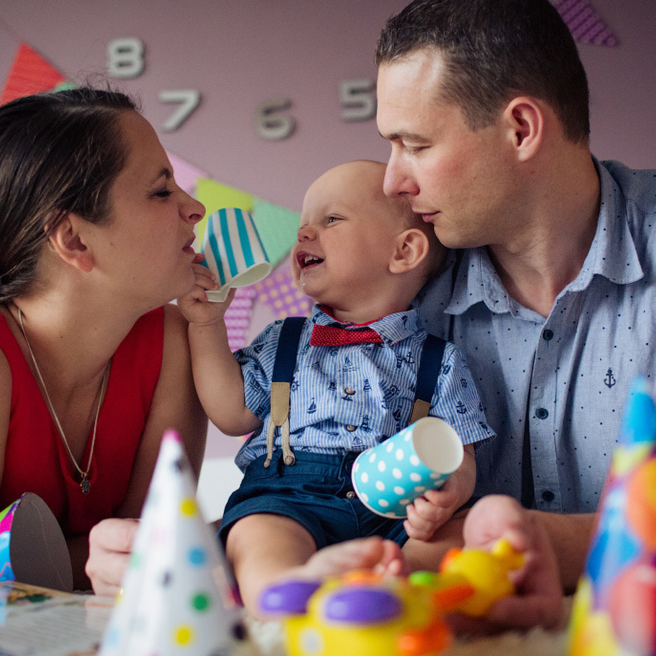 Фотосессия на первый день рождения Константина. Фотограф в Москве Татьяна Байкова