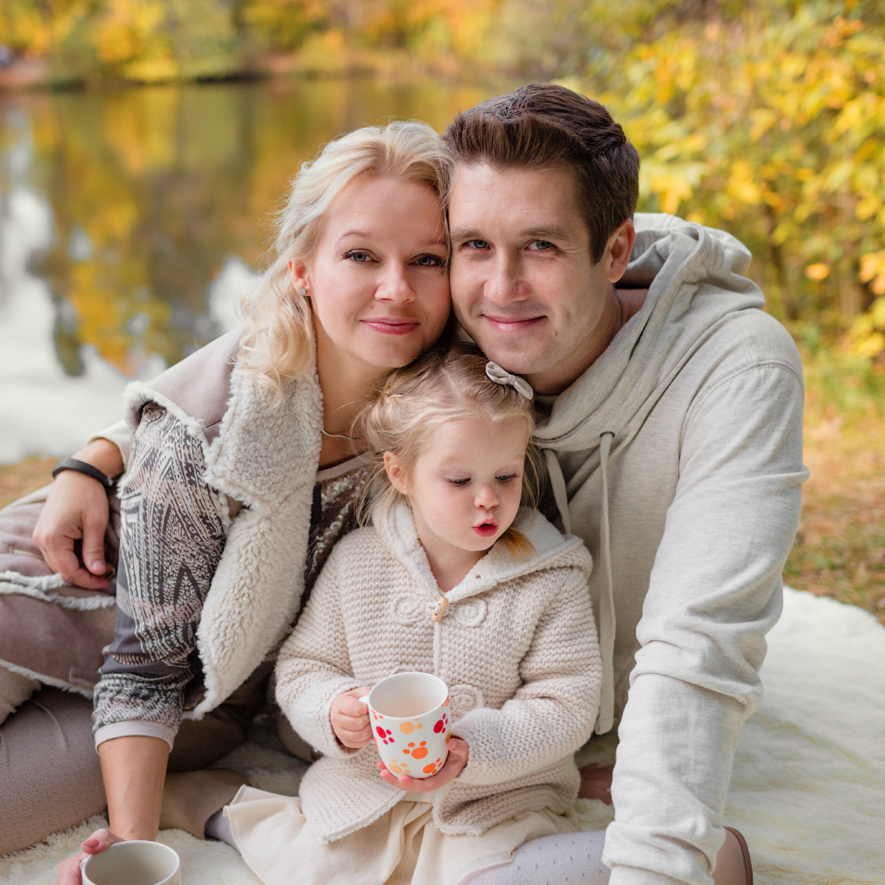 Осенняя фотосессия в Серебряном Бору. Фотограф в Москве Татьяна Байкова
