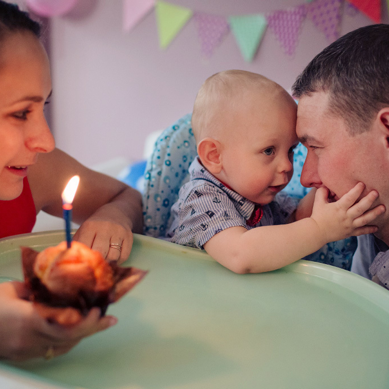 Фотосессия на первый день рождения Константина. Фотограф в Москве Татьяна Байкова