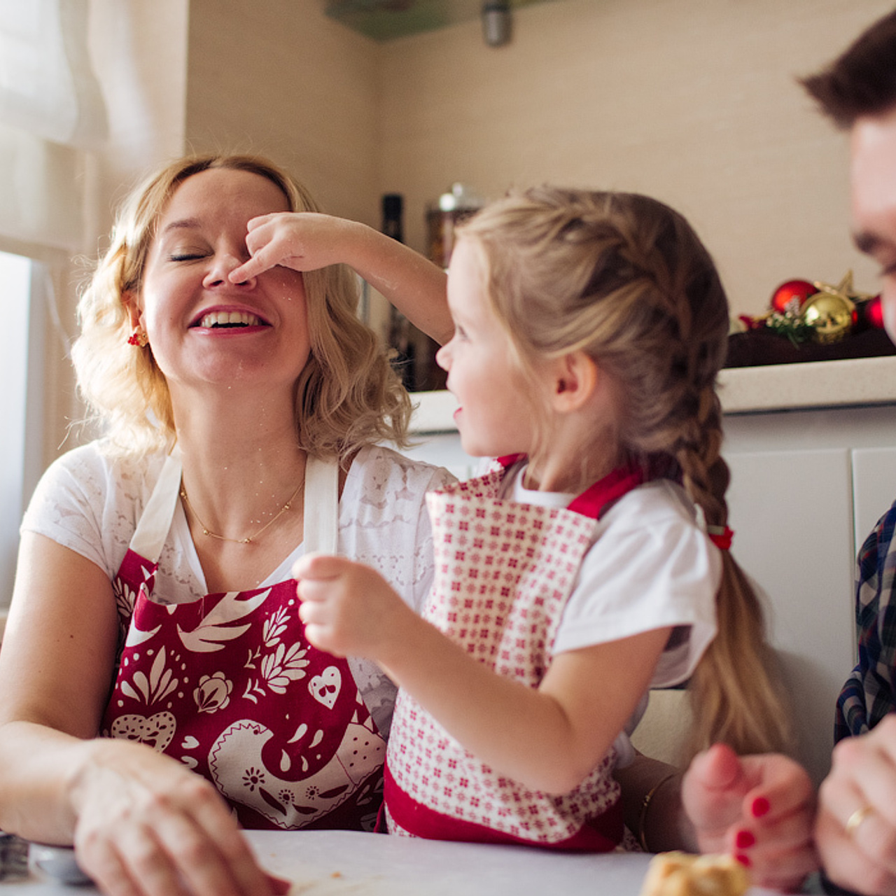 Домашняя новогодняя фотосессия. Фотограф в Москве Татьяна Байкова