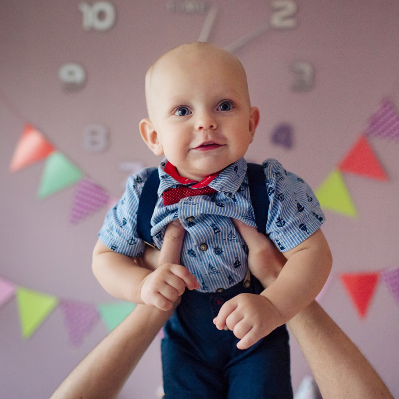Фотосессия на первый день рождения Константина. Фотограф в Москве Татьяна Байкова