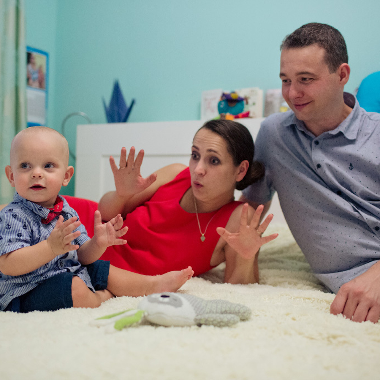 Фотосессия на первый день рождения Константина. Фотограф в Москве Татьяна Байкова