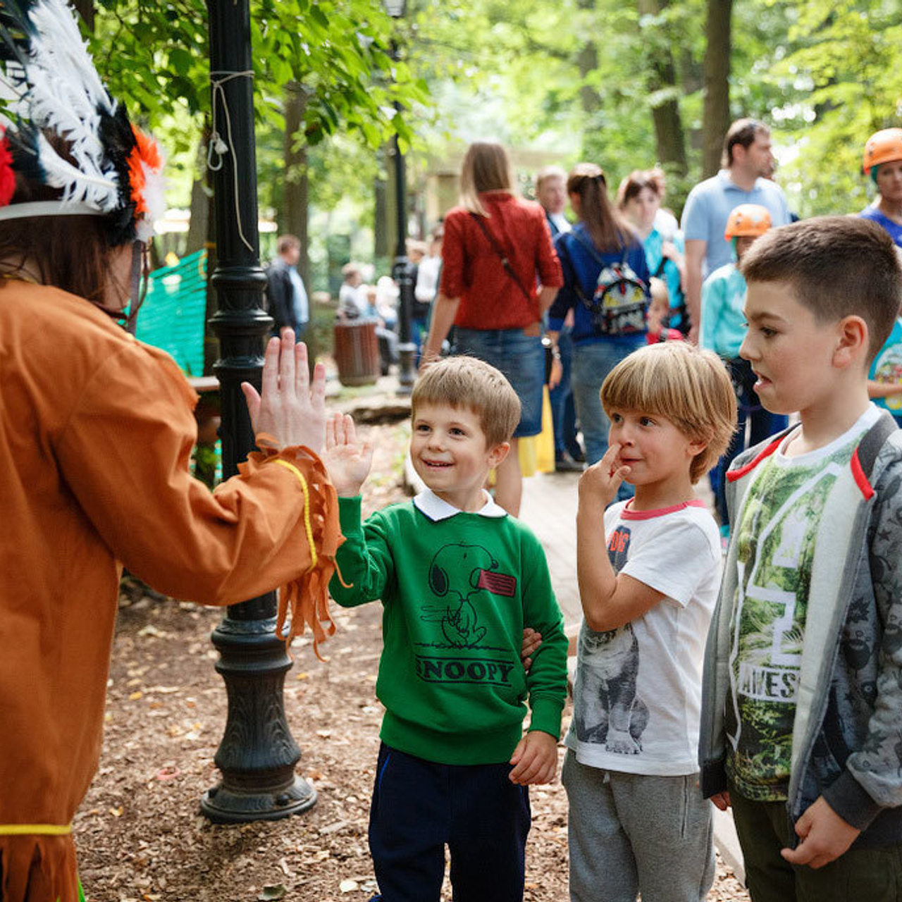 Детский день рождения в Панда-парке. Фотограф в Москве Татьяна Байкова