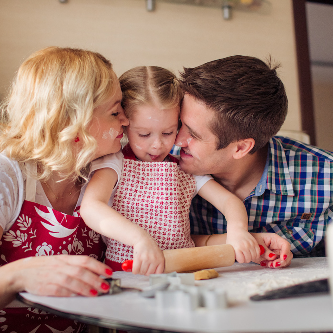 Домашняя новогодняя фотосессия. Фотограф в Москве Татьяна Байкова